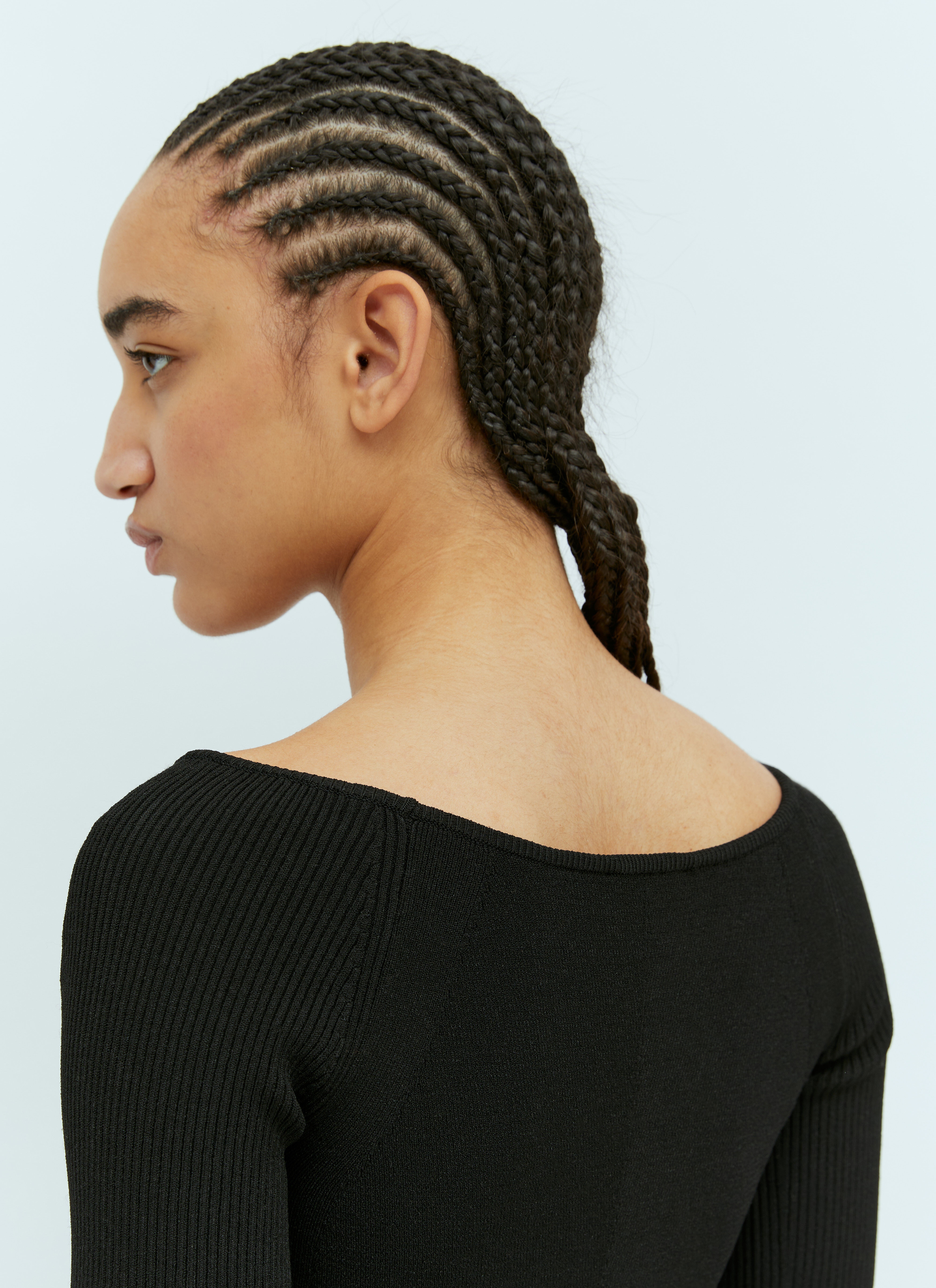 M-Vera-Ls Knit Crop Top - 4