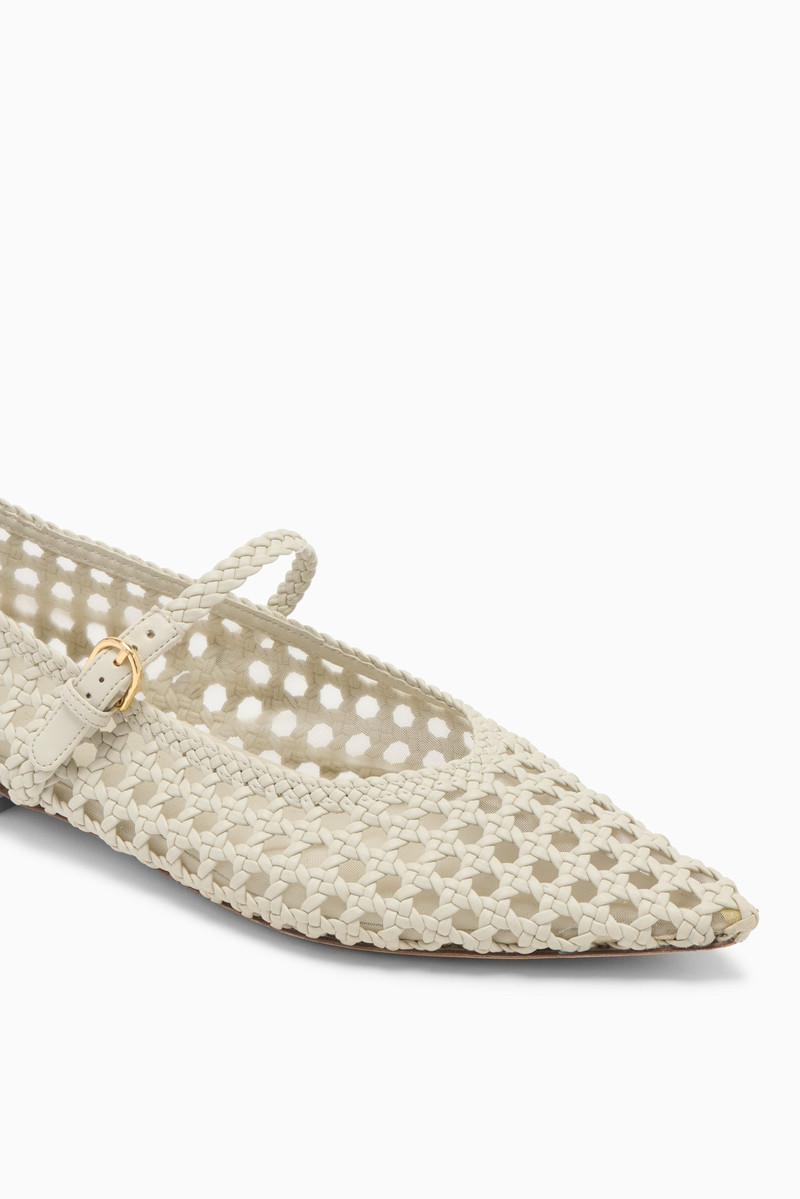 ULLA JOHNSON Gracie Pointy Toe Flat outlook