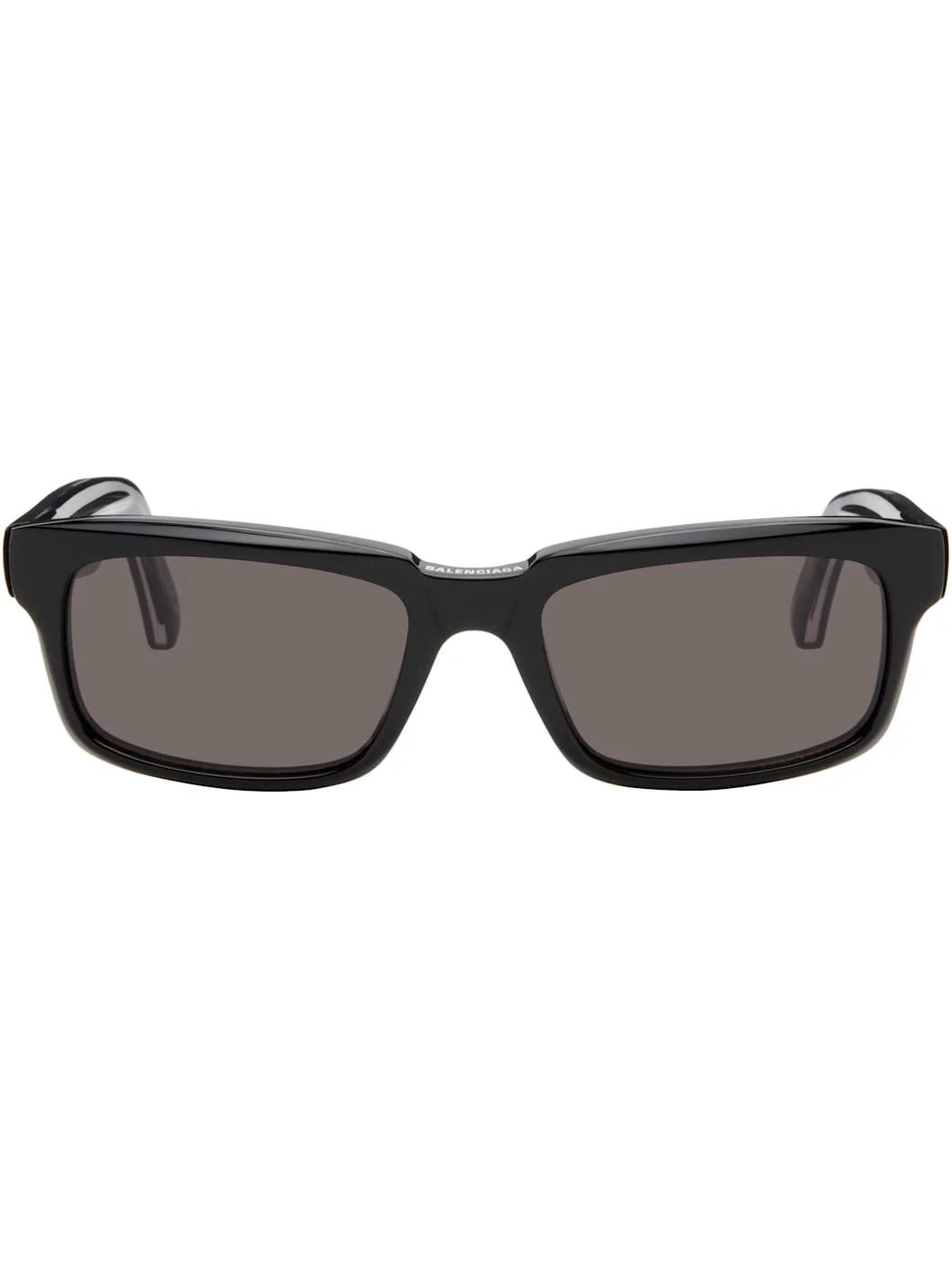 Black Rectangular Sunglasses - 1