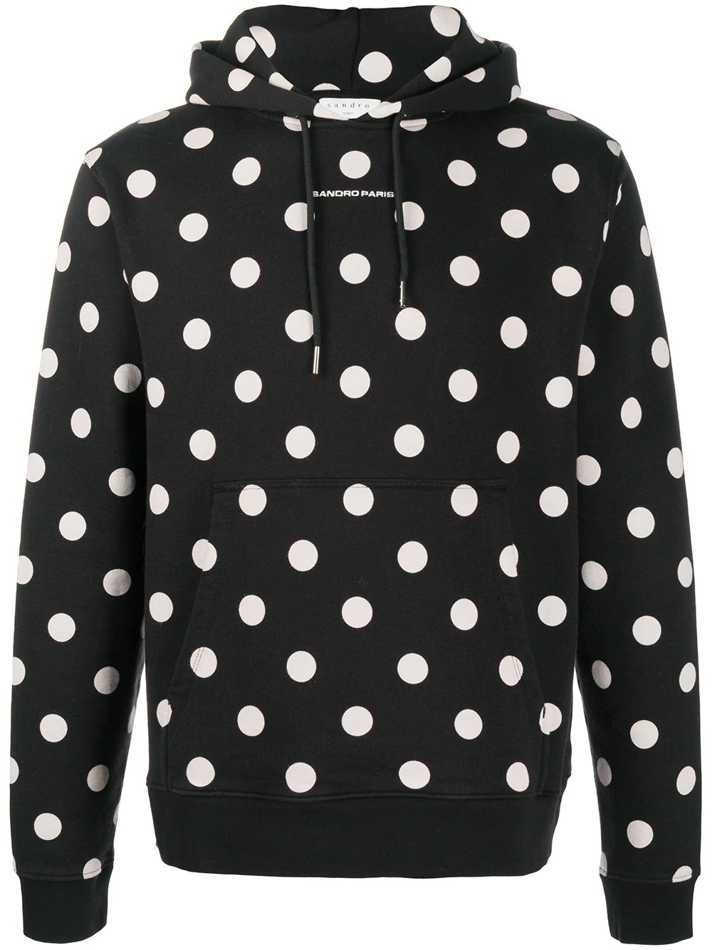 polka dot hoodie - 1