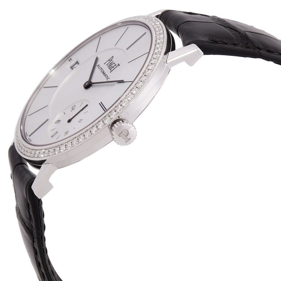 Piaget Altiplano Silvered Dial 18K White Gold Diamond Automatic Men's Wach GOA39138 - 2