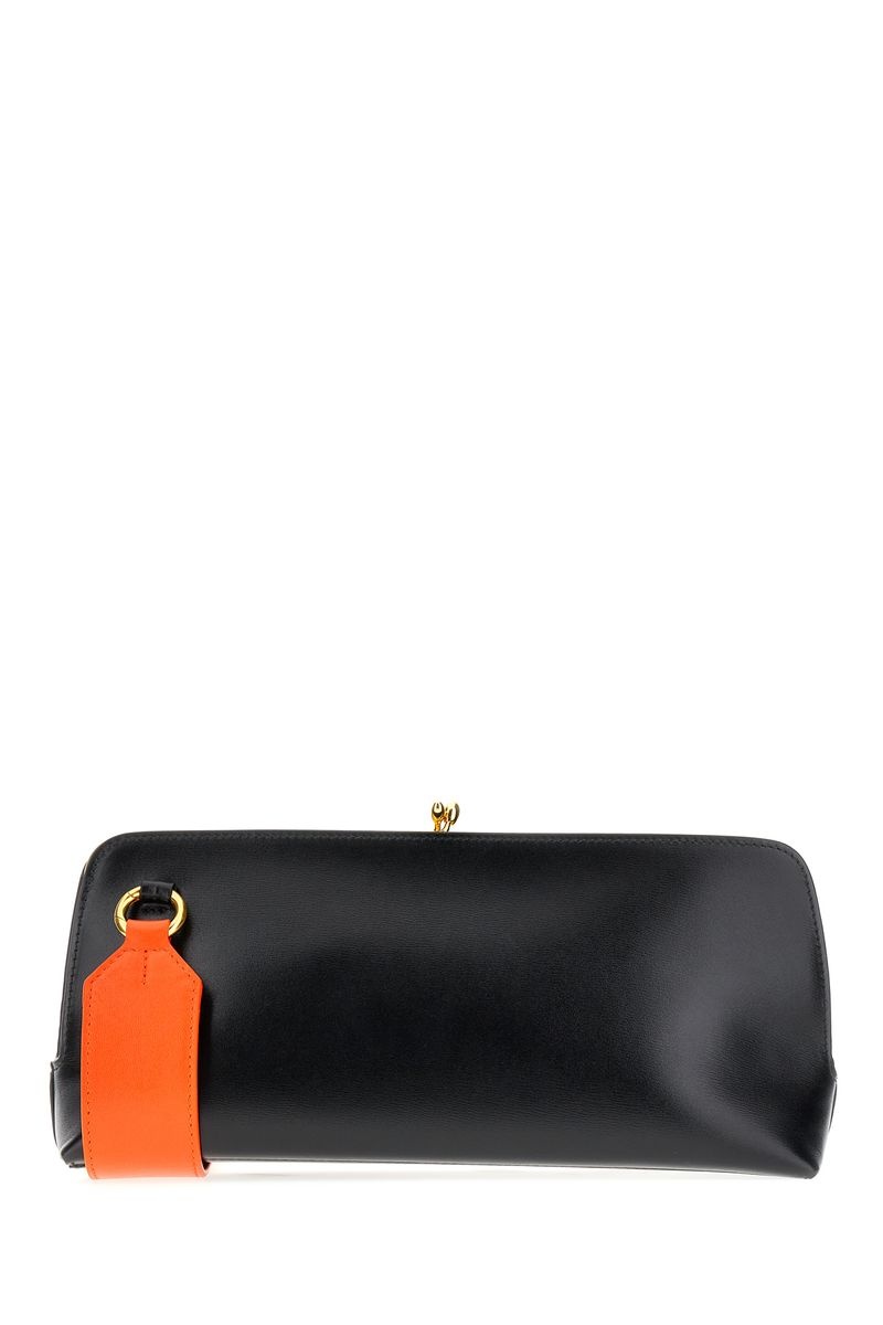 JIL SANDER Leather Clutch Bag - 7