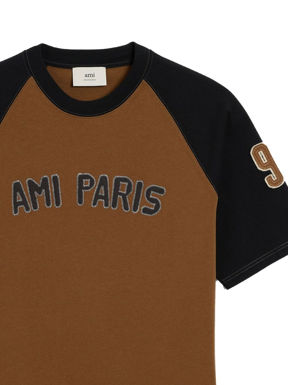 Ami Paris T-shirts and Polos Brown - 2