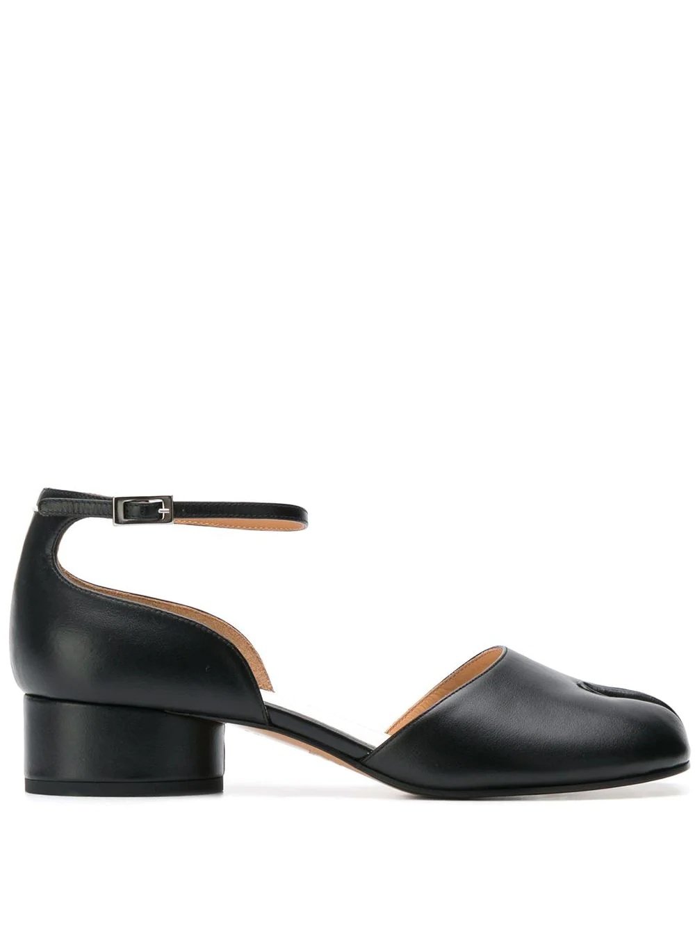 tabi toe block heel sandals - 1