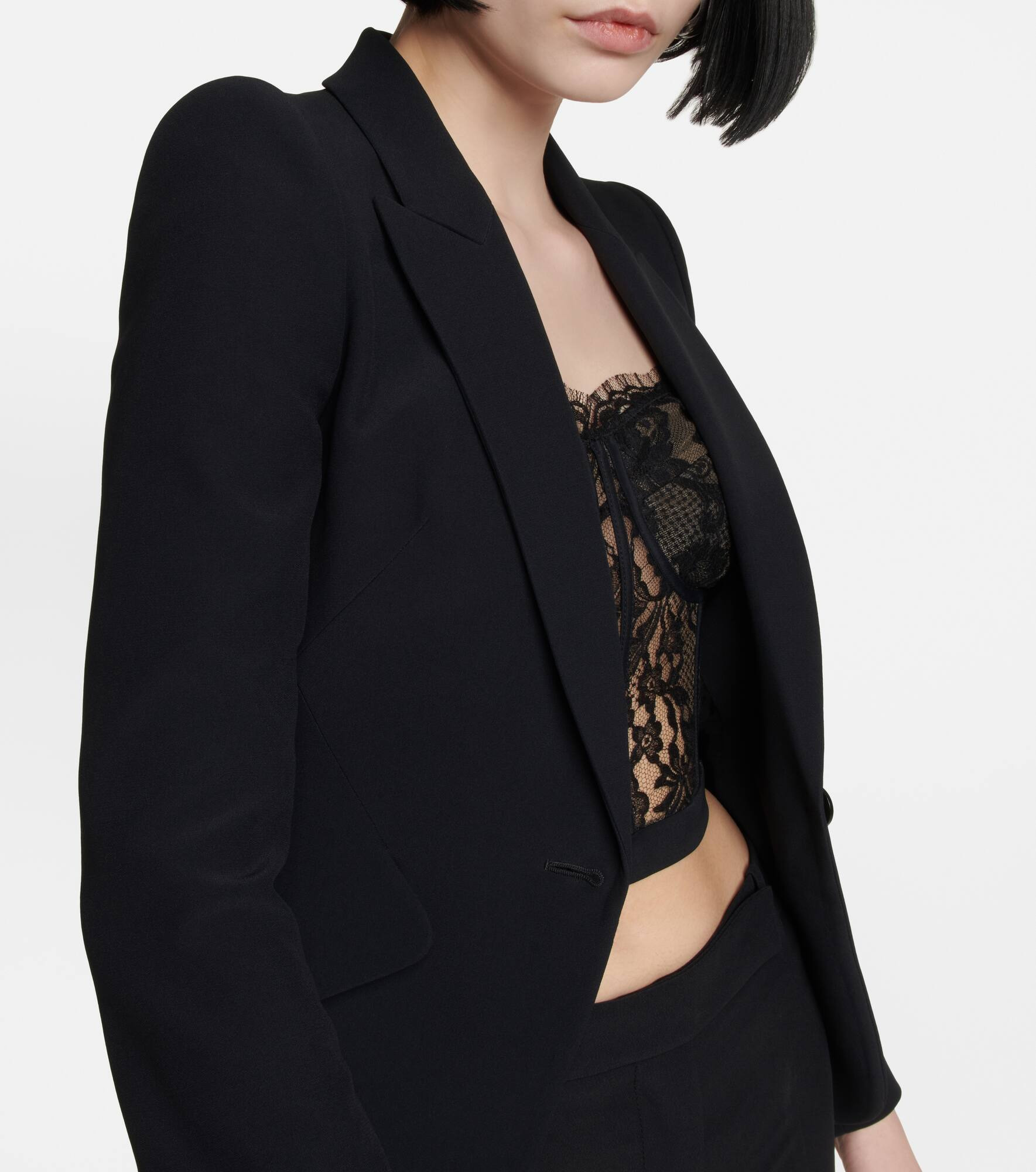 Crêpe blazer - 4