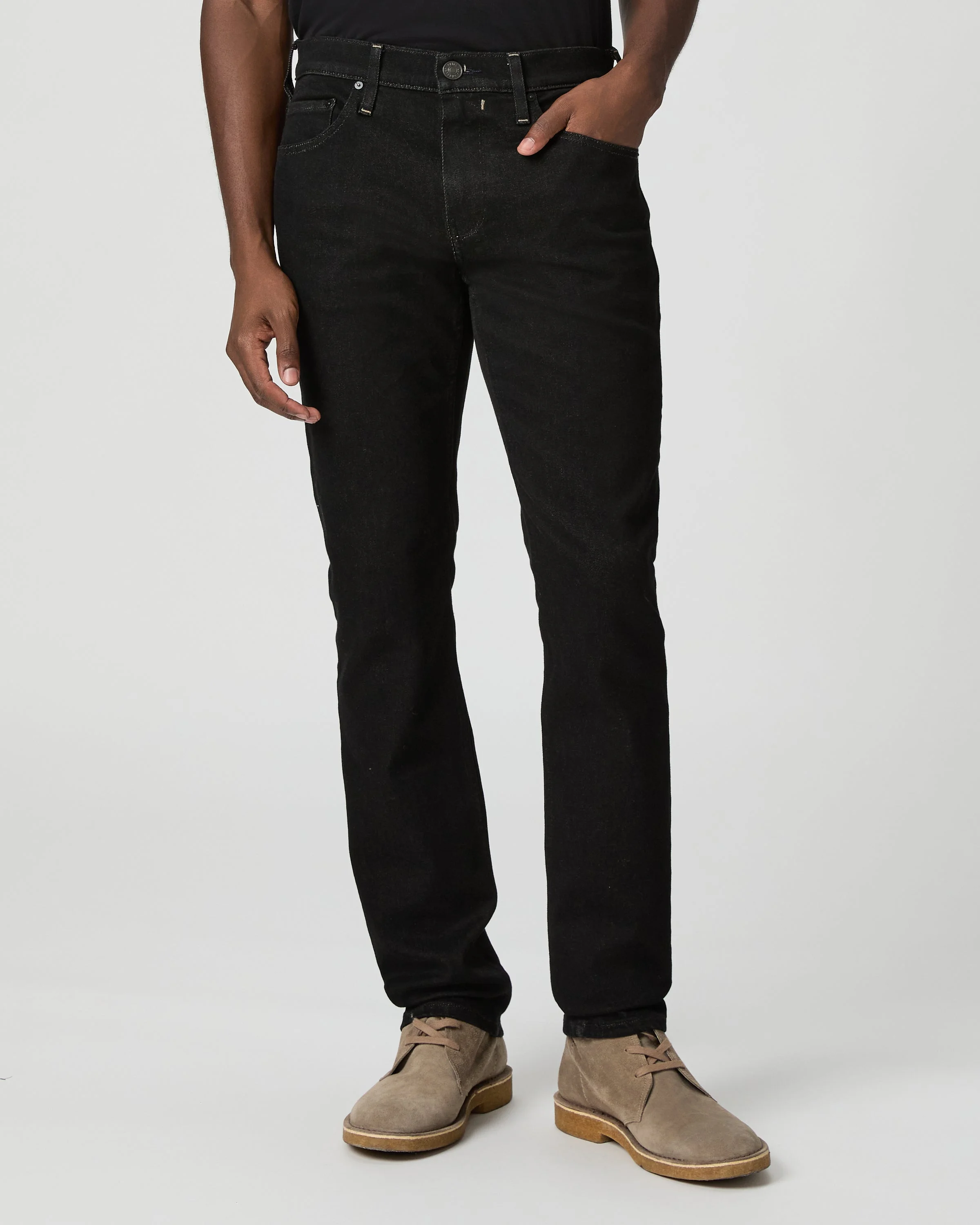 Transcend Vintage Federal 34" Slim Straight Jean - 1
