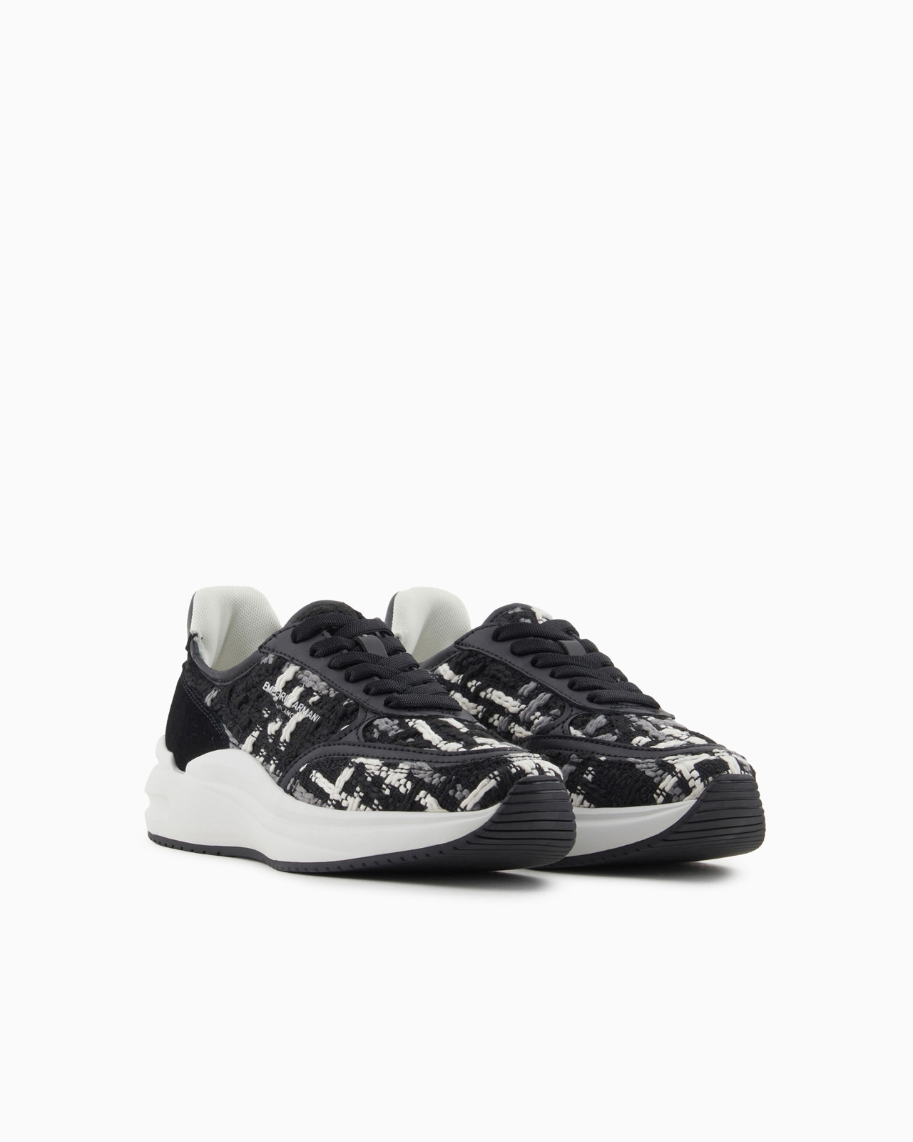 Bouclé fabric sneakers - 2