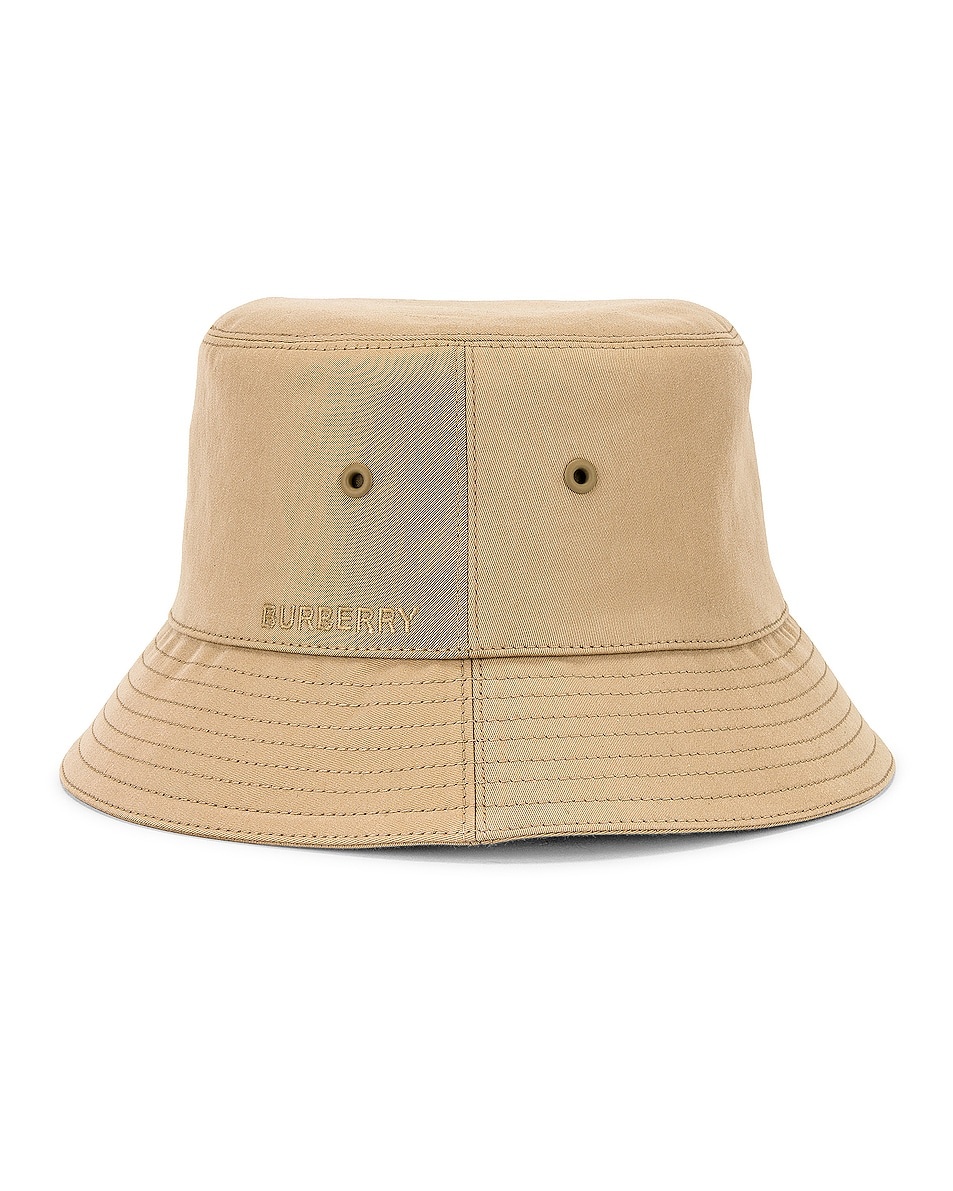 Cotton Gabardine Bucket Hat - 3