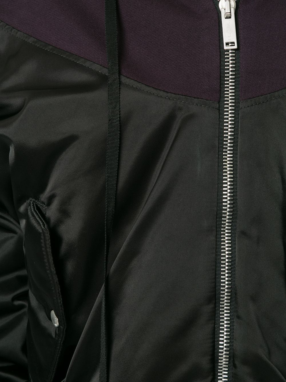 oversized hooded bomber jacket - 5