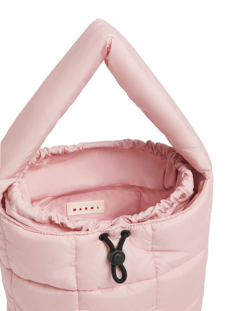 padded quilted bucket bag 4