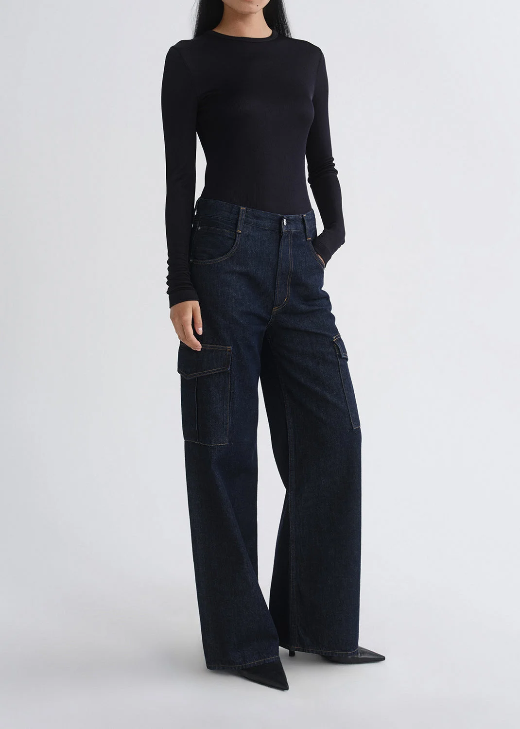 DELPHI SLIM TEE (VISCOSE) IN OBSCURA - 1