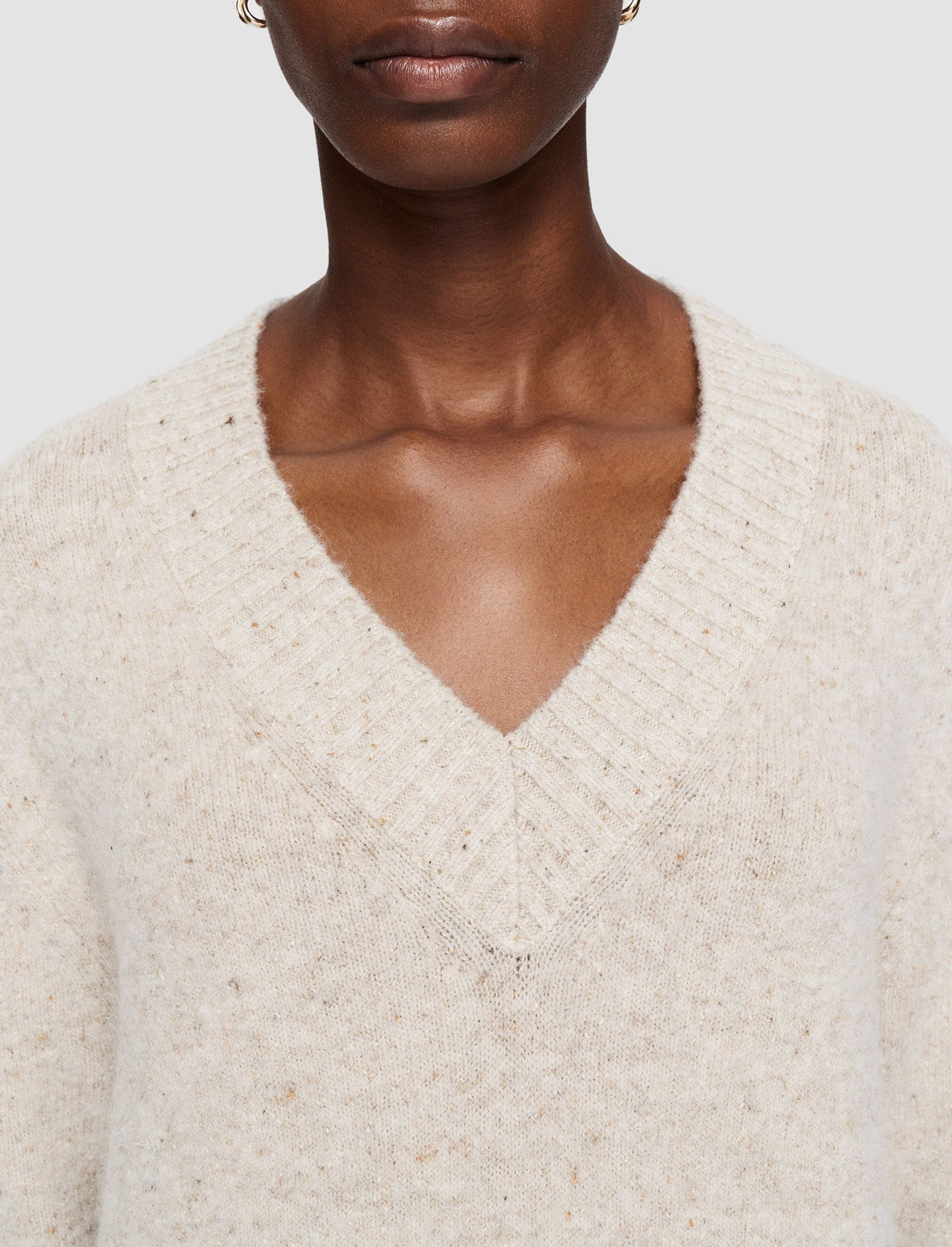 Alpaca Tweed Knit Dress - 5