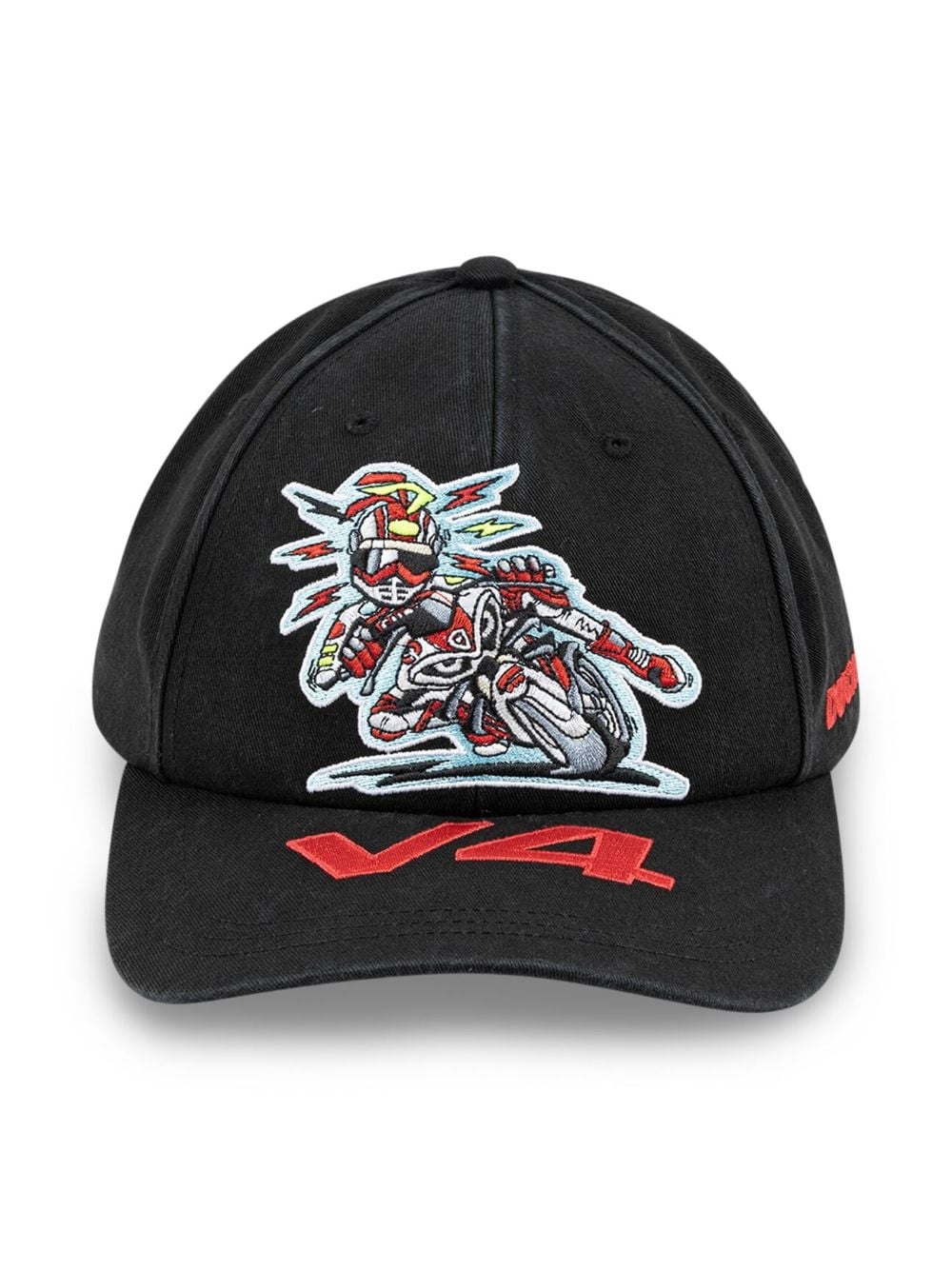 x Ducati six-panel "Black" cap - 3