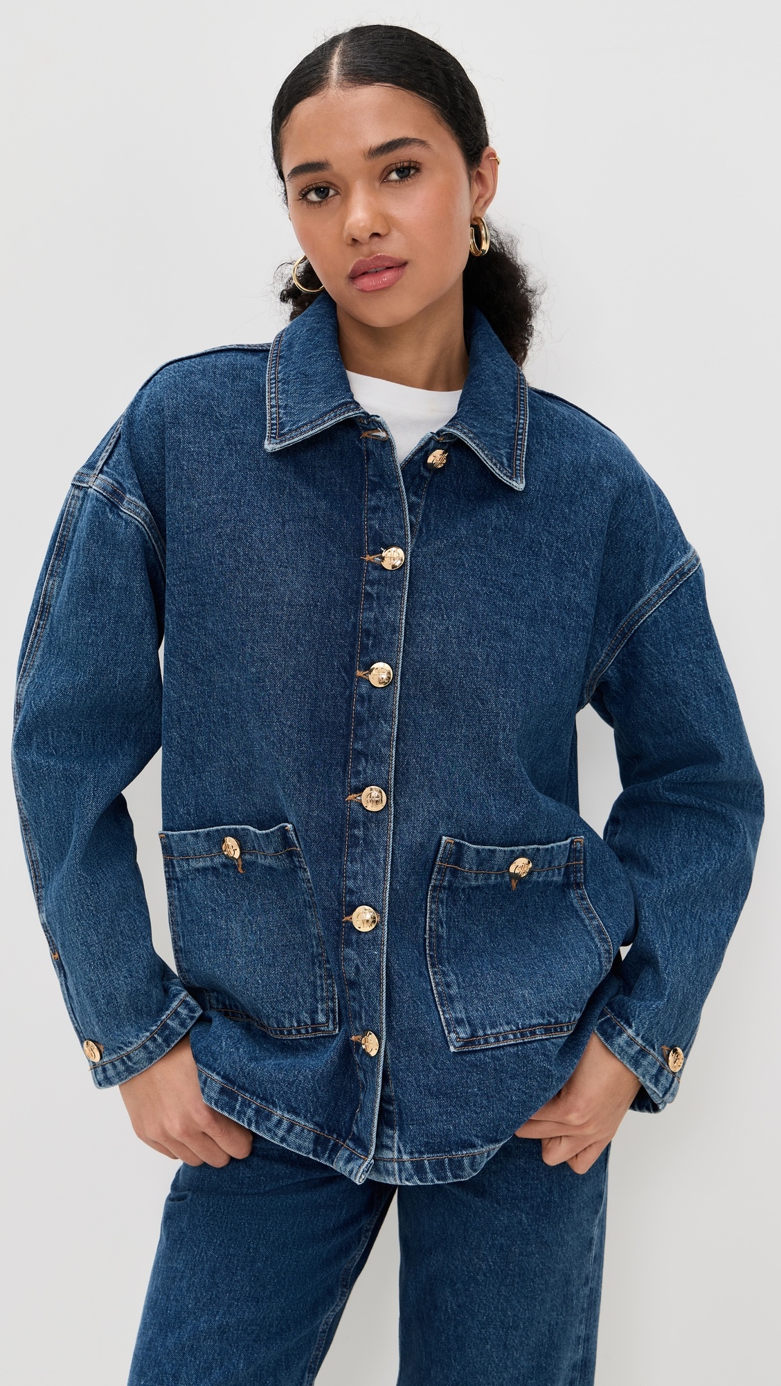 Luca Clean Indigo Denim Jacket - 1