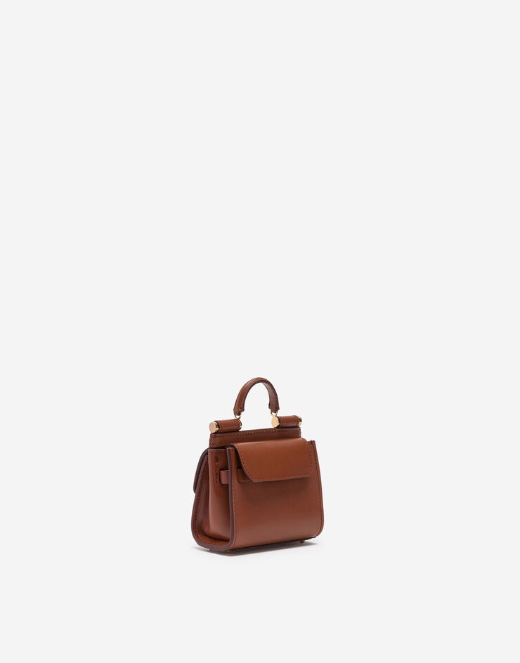 Sicily 58 micro bag in plain calfskin - 4