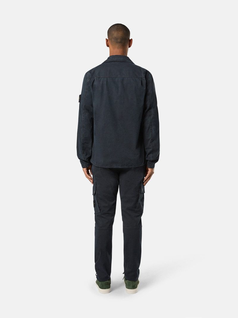 303L1 STRETCH BROKEN TWILL ORGANIC COTTON 'OLD' EFFECT 6