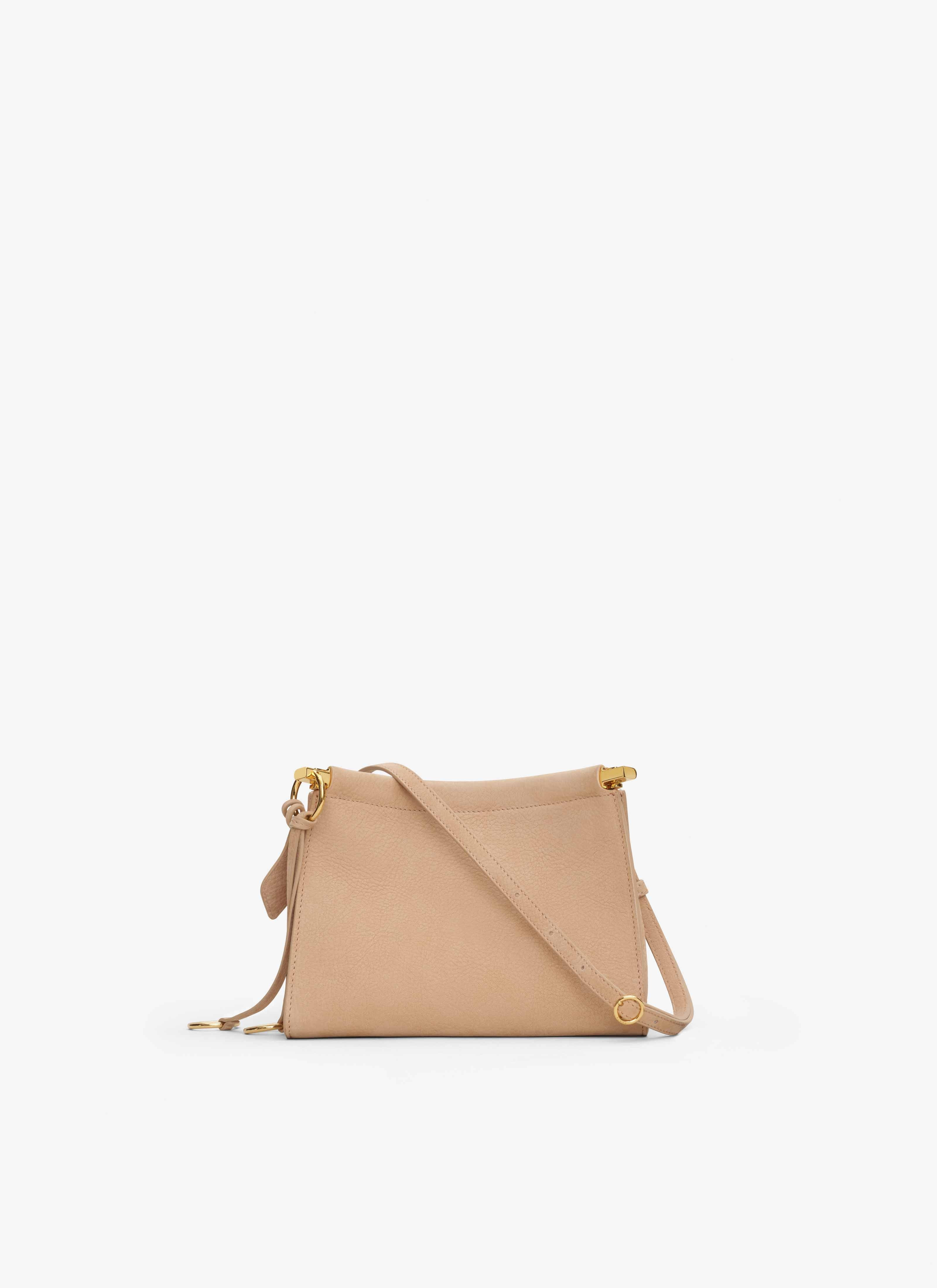 LE CLICK SMALL SQUARE BAG IN NUBUCK - 4