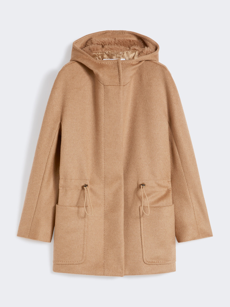 GIUDA Zibeline camel parka 1