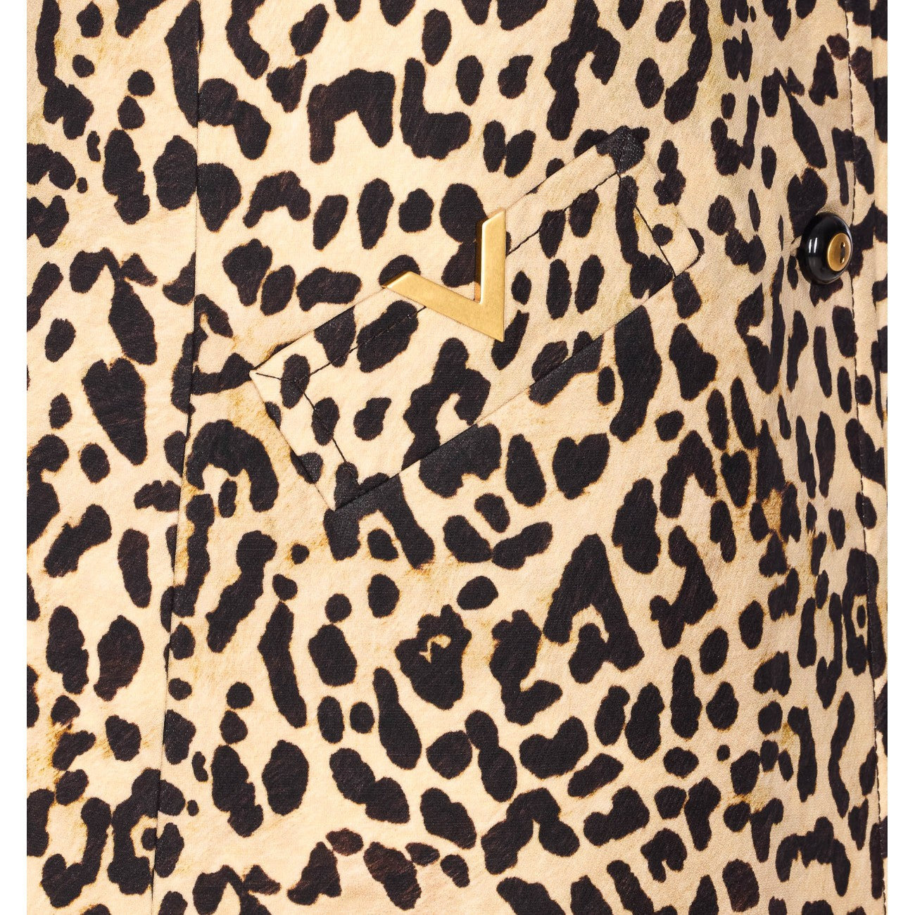 Valentino Garavani Women Crepe Couture Animalier Print Dress - 2