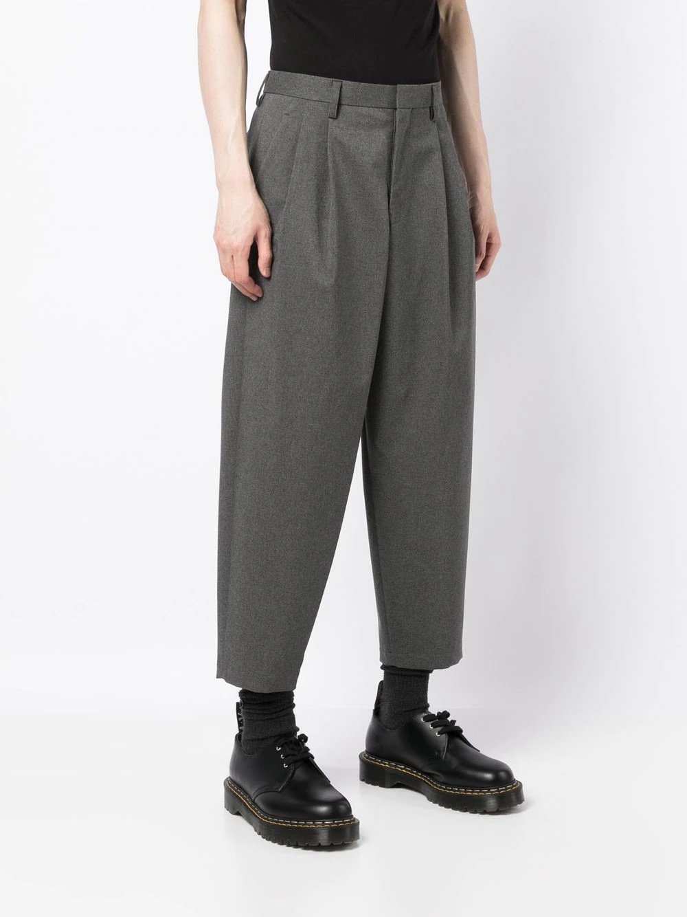 cropped tailored trousers - 3