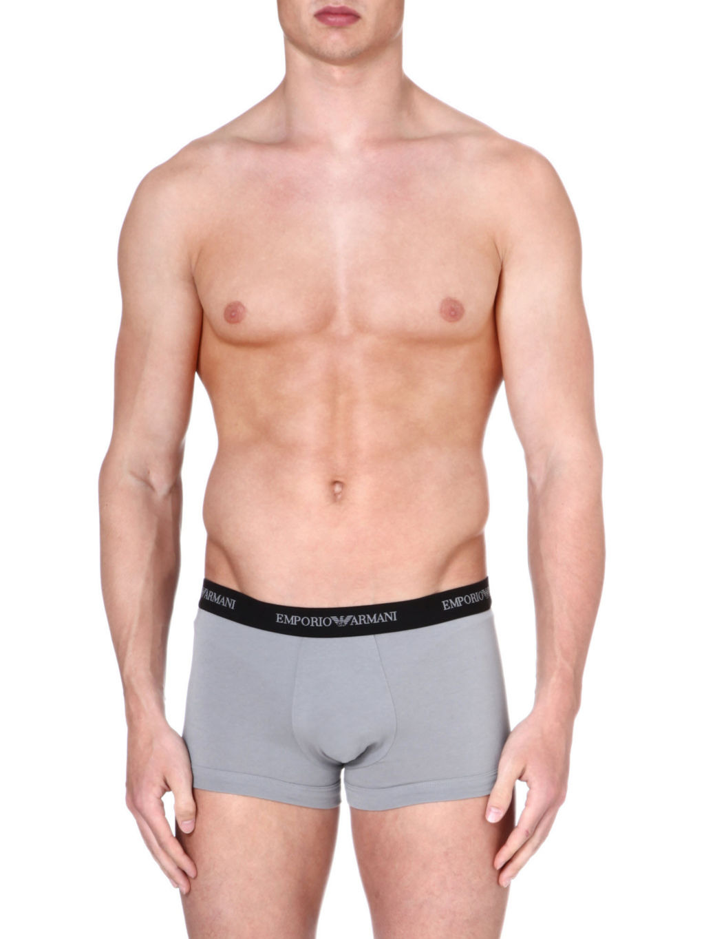 Pack of three logo slim-fit cotton briefs - 5
