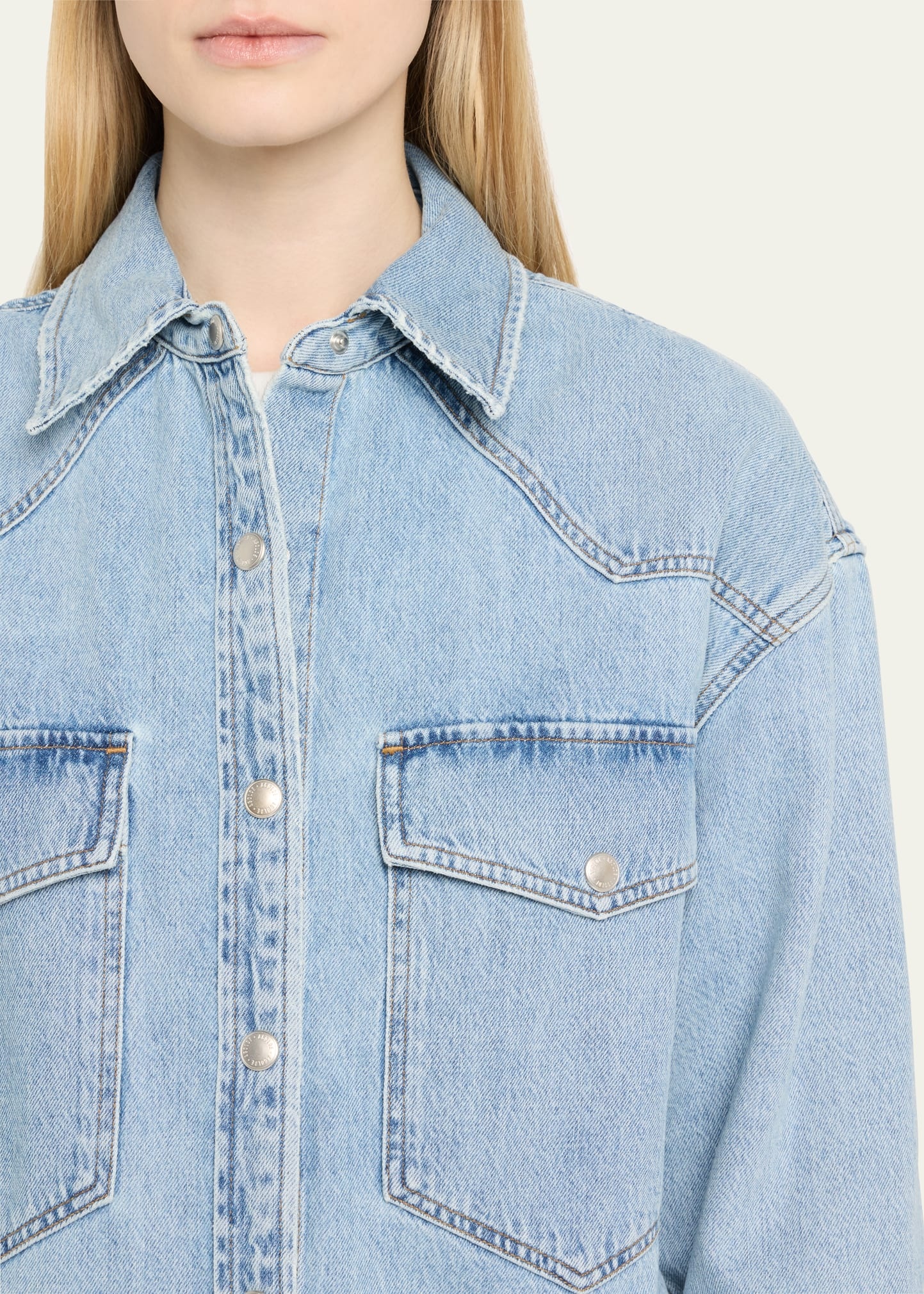 Lotta Long-Sleeve Denim Shirt - 5