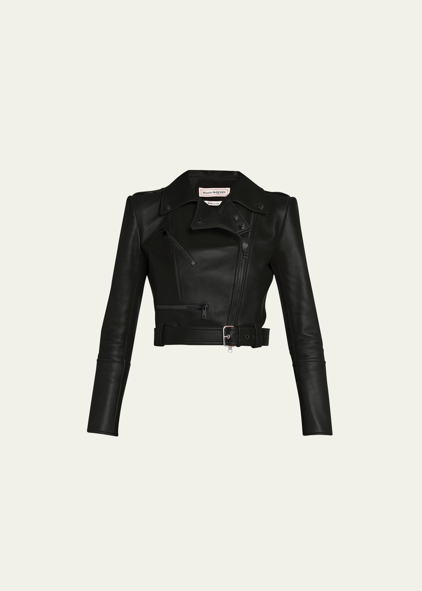 ジャケット ALEXANDER MCQUEEN NAPPA CROPPED BIKER JACKET 0400019702014_BLACK?wid=600&