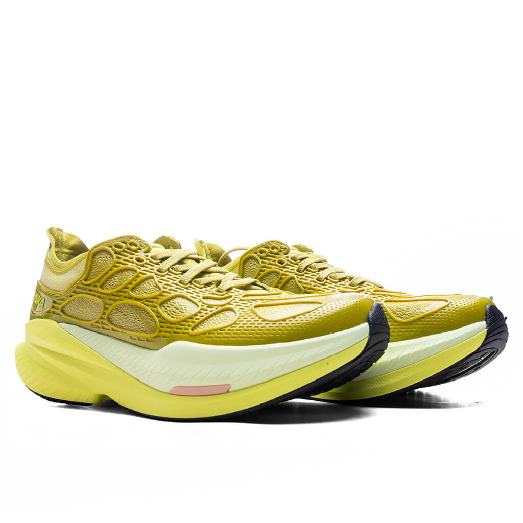 MACH X CAGED - PEA GREEN/HOKA CITRUS - 2