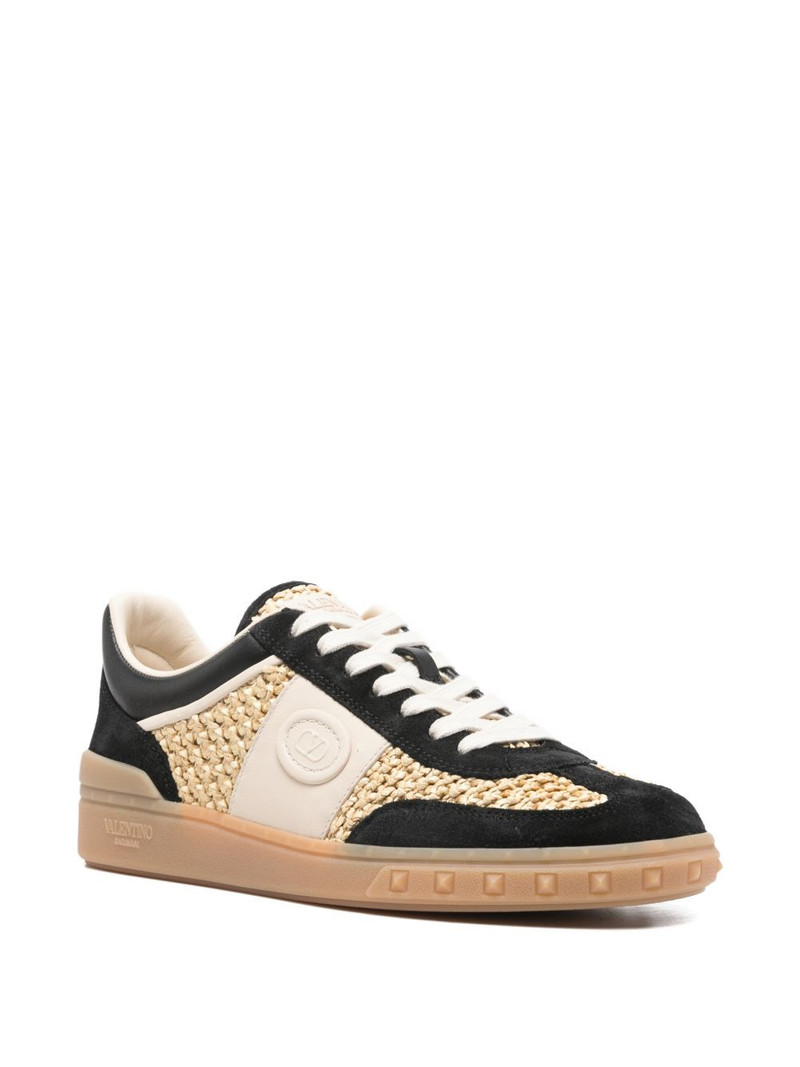 Valentino Upvillage raffia sneakers outlook