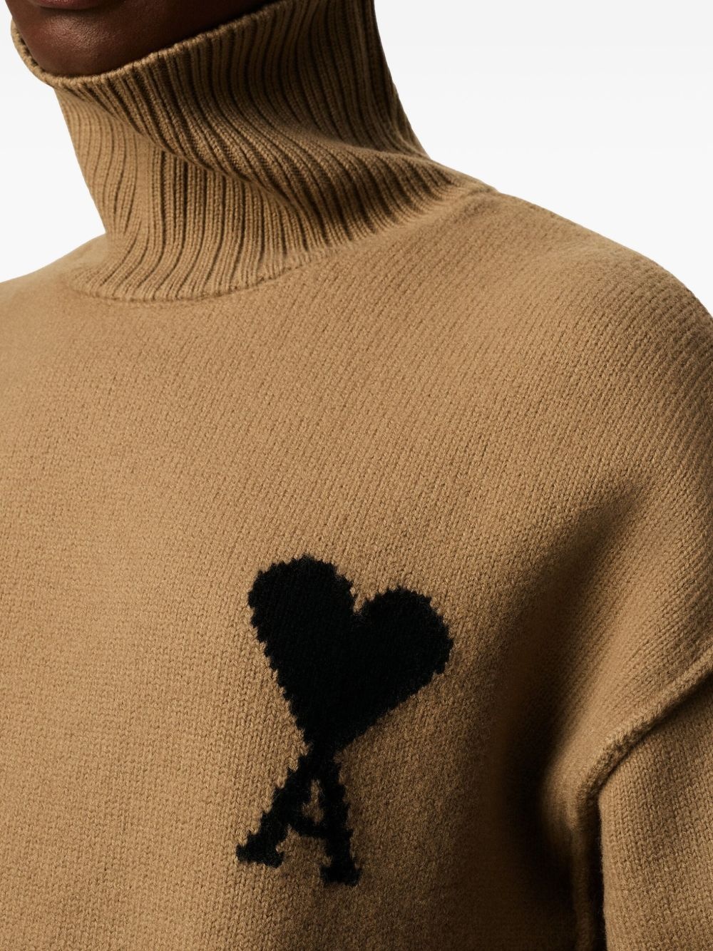 Ami de Coeur funnel-neck sweater - 5