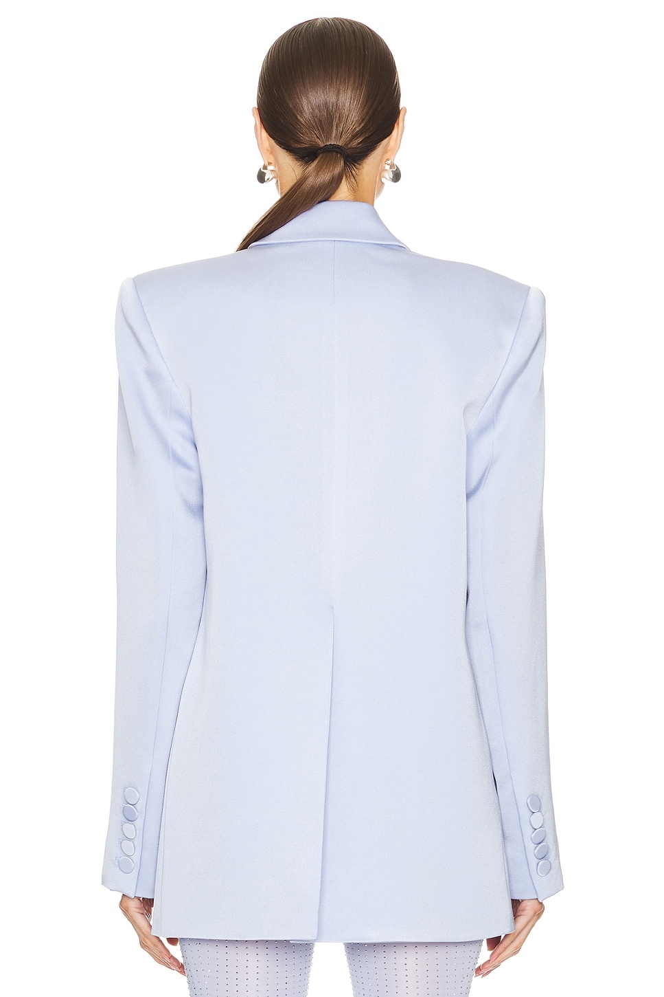 Single Breasted Oversized Blazer - 3