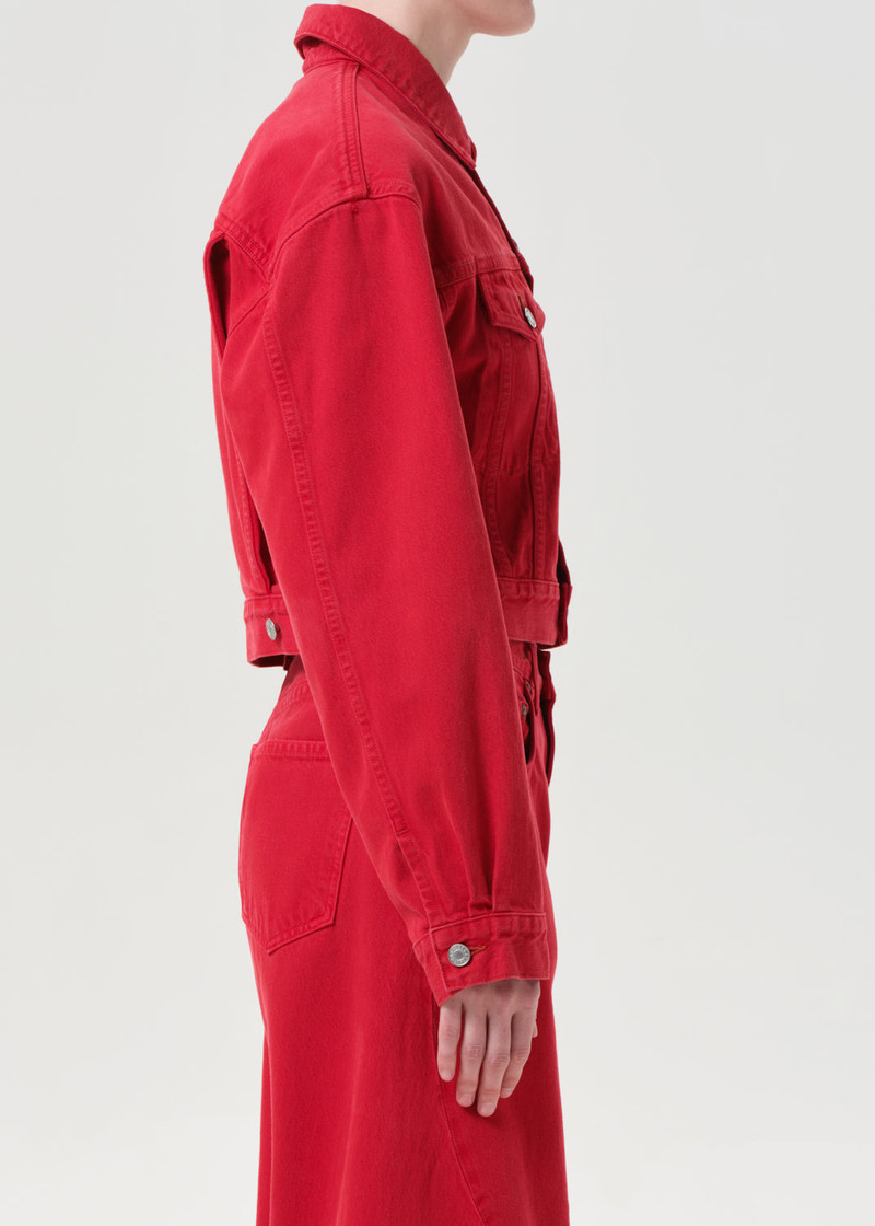 RADLEY JACKET IN TOMATO 3