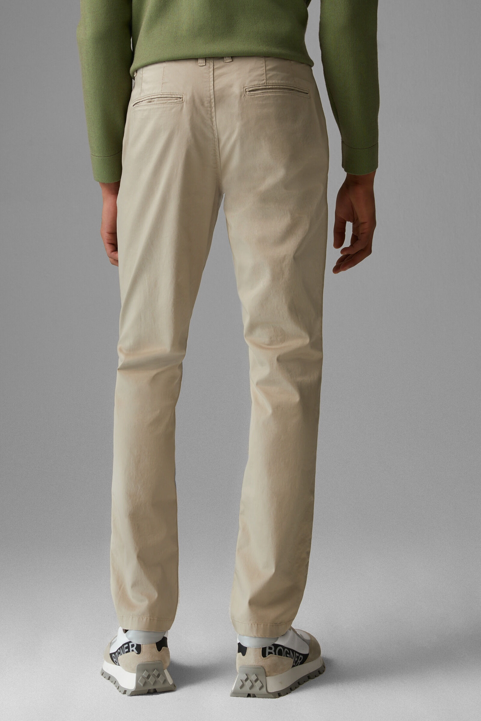 Niko Prime fit chinos in Sand - 3