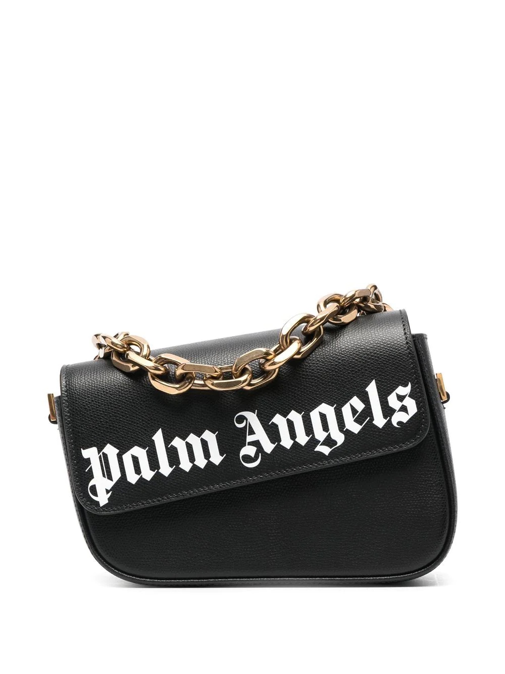 Crash logo-print shoulder bag - 1