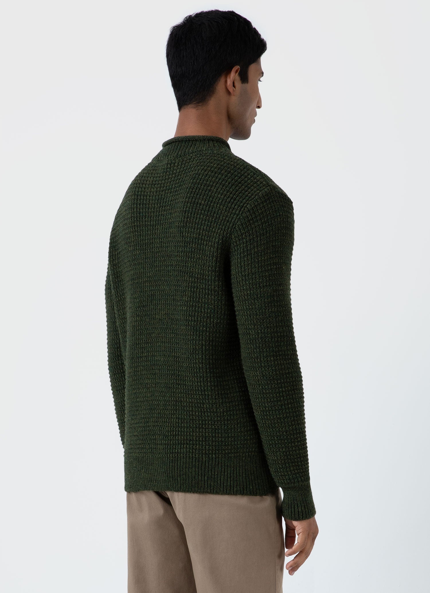 Merino Fisherman Jumper - 5