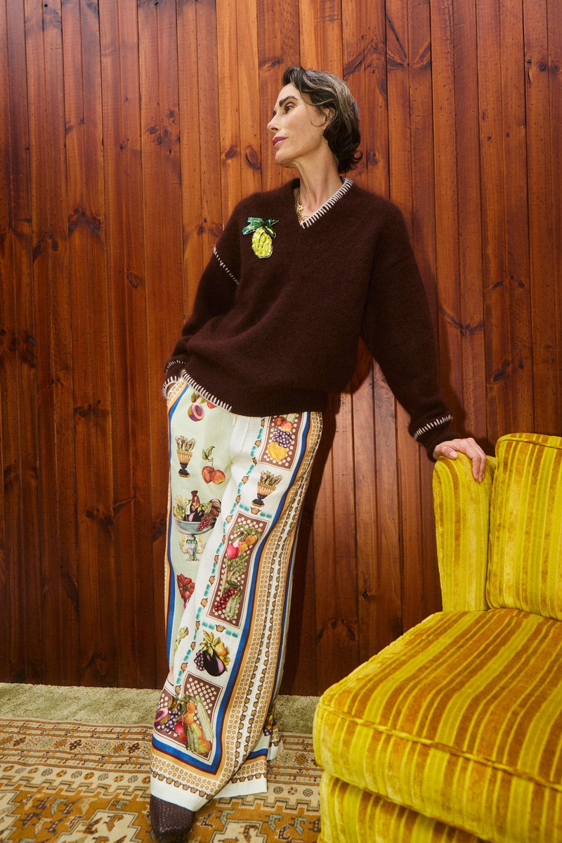 ALÉMAIS Fredo V Neck Sweater outlook