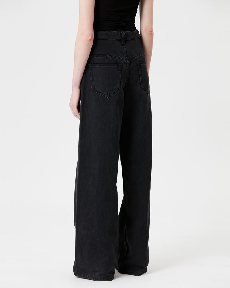 LEMONY WIDE-LEG JEANS - 5