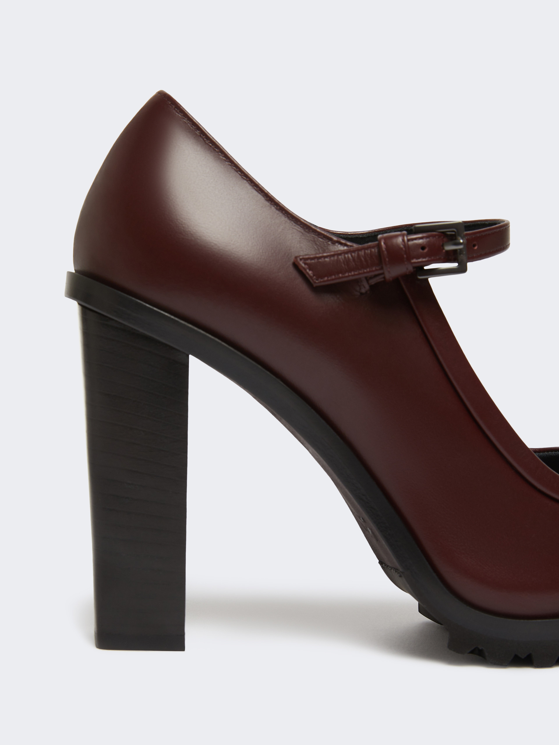 MARY Mary Janes in leather - 5