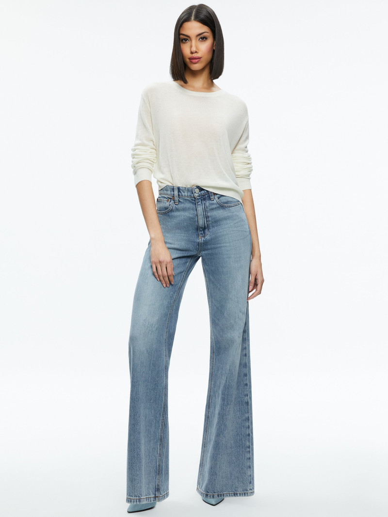 Alice + Olivia AKERS REVERSIBLE PULLOVER outlook
