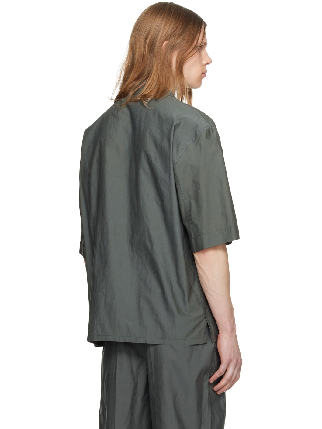 Green Washed Shirt - 3