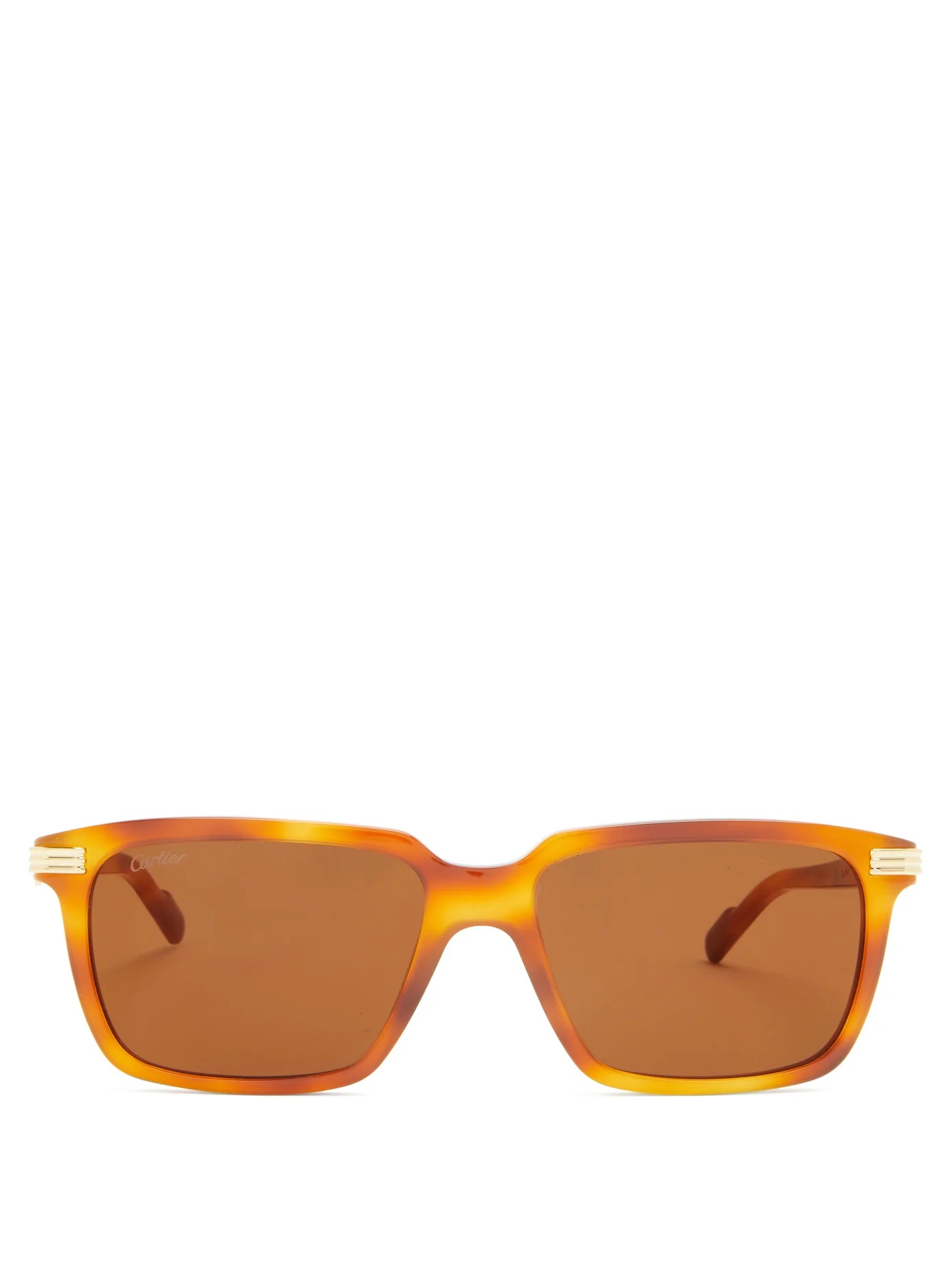 C Décor square acetate sunglasses - 1