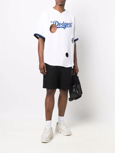 Off-White LA Dodgers cut-out shirt outlook