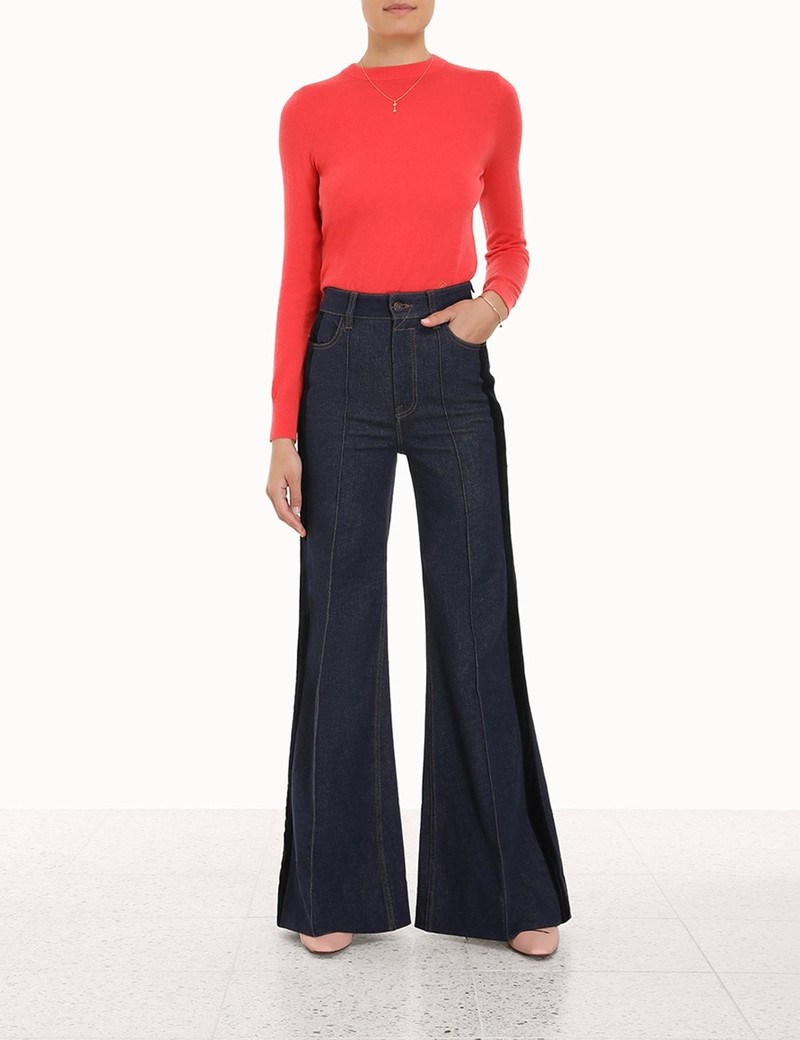 Zimmermann CLASSIC CREW NECK SWEATER outlook