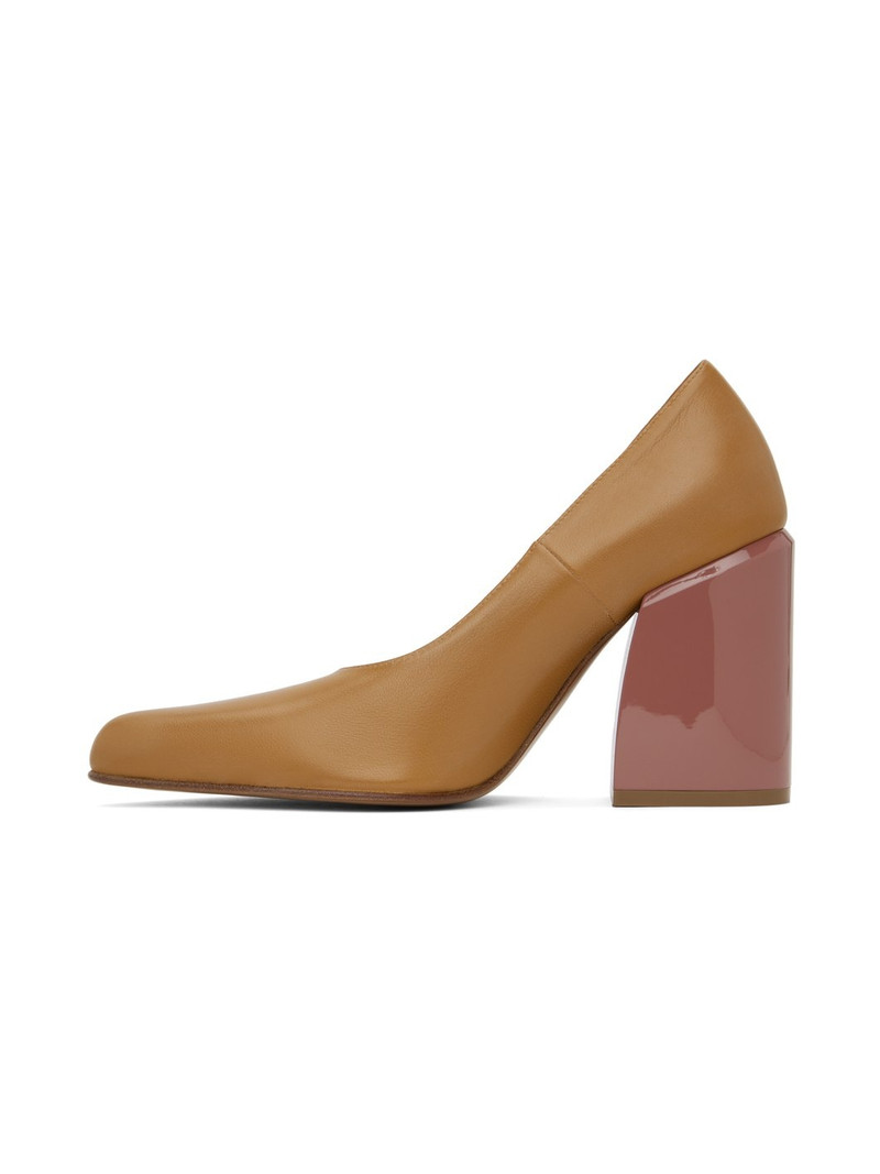 Yellow Chunky Heels 3