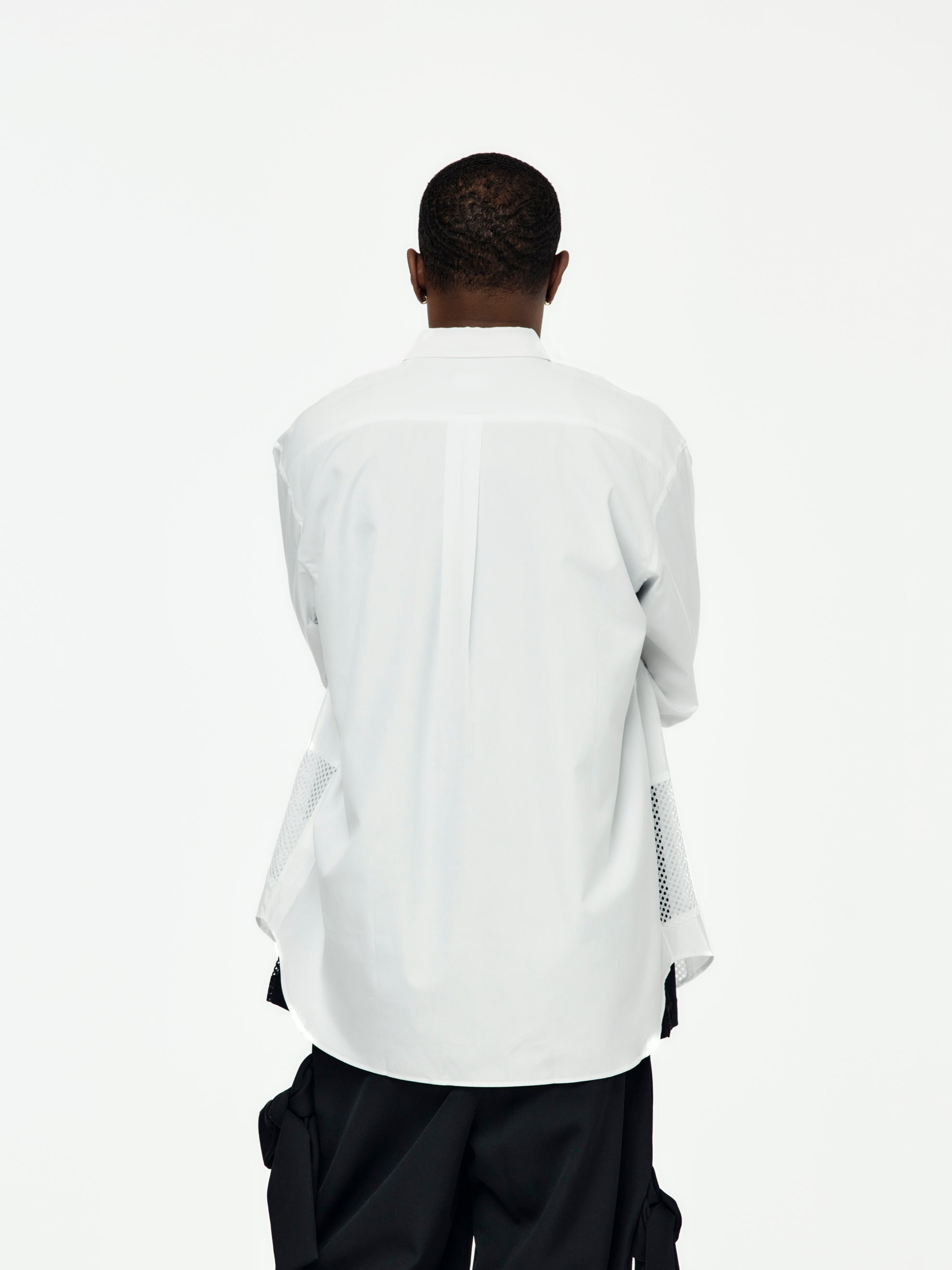 HOMME PLUS SHIRT (WHITE / WHITE) - 3
