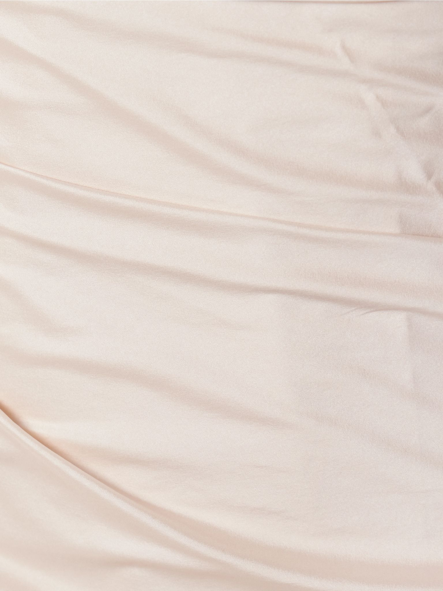 Rachel strapless gathered silk-taffeta mini dress Blush - 4