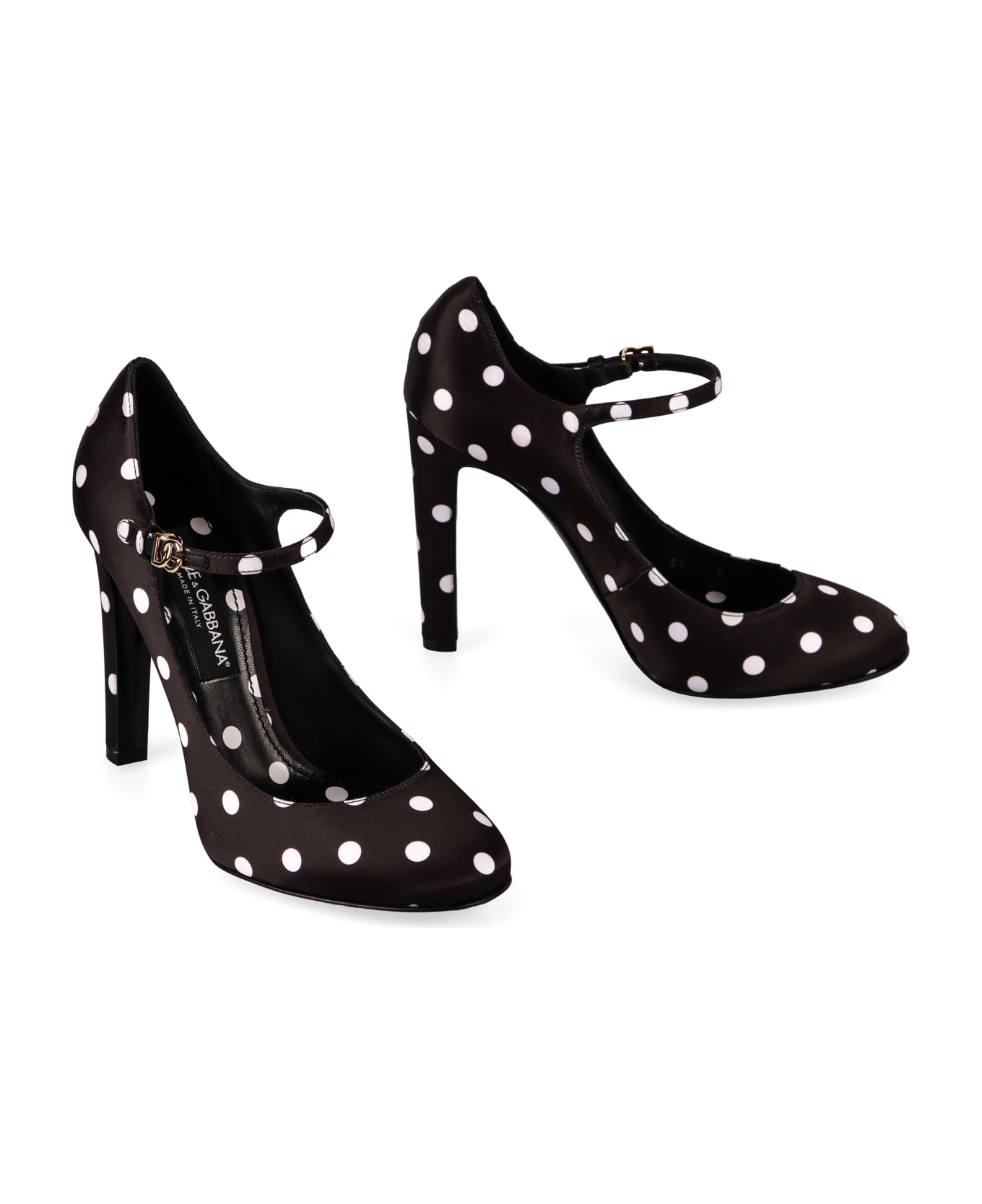 Satin Mary Jane Pumps - 3