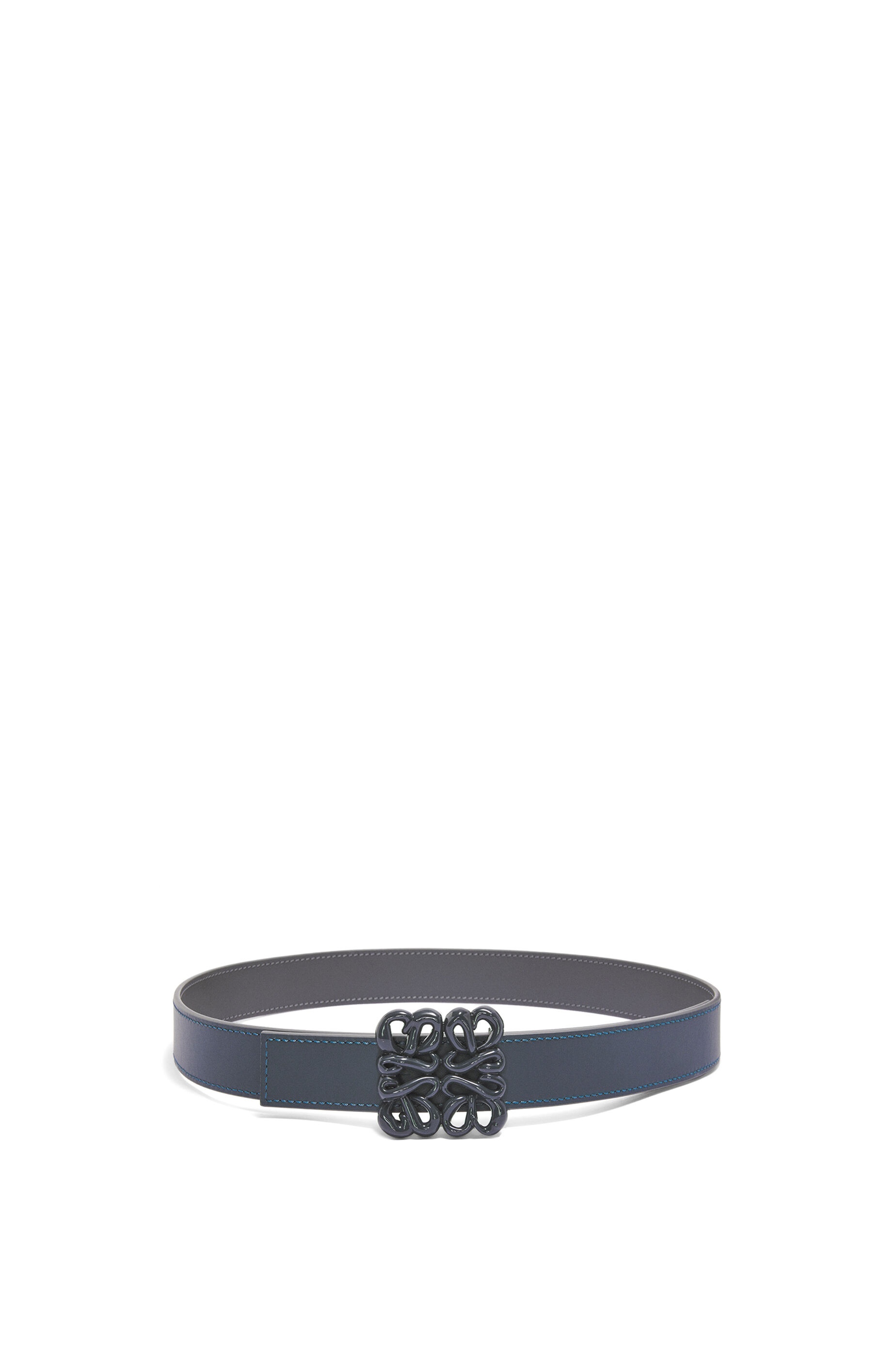 Reversible Inflated Anagram belt in soft calfskin - 2