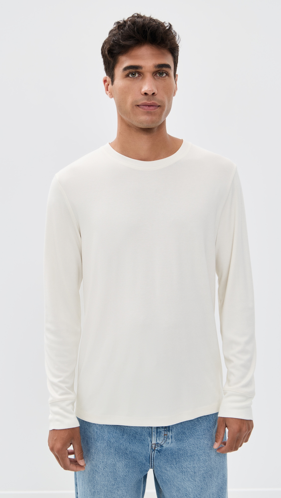 Essential Tee Long Sleeve in Anenome - 6