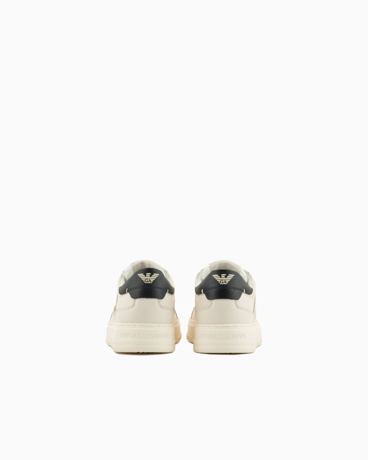 Hammered-leather sneakers - 4